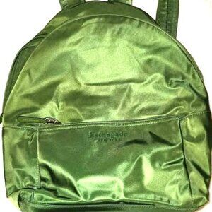 Green Kate Spade Backpack - Never Used